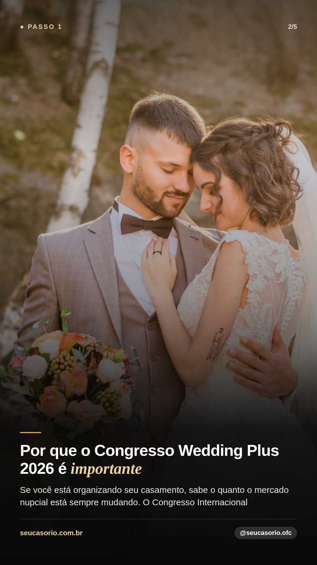 Por que o Congresso Wedding Plus 2026 é importante