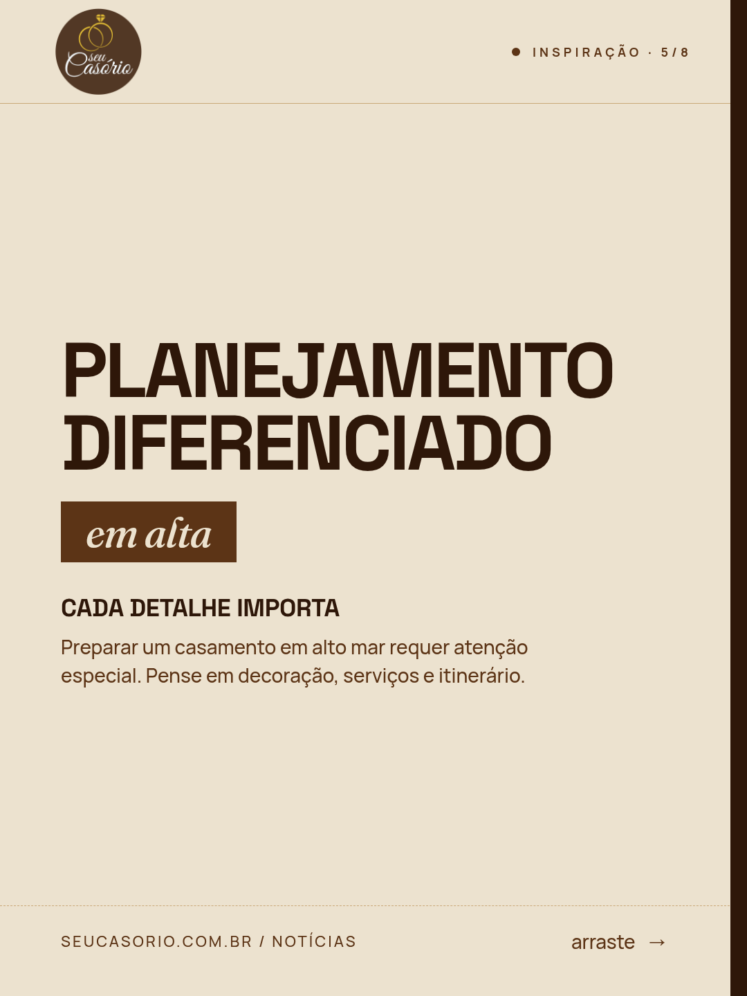 Planejamento diferenciado
